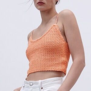 Zara Knit Crop Top
